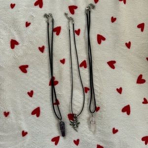 crystal necklace bundle